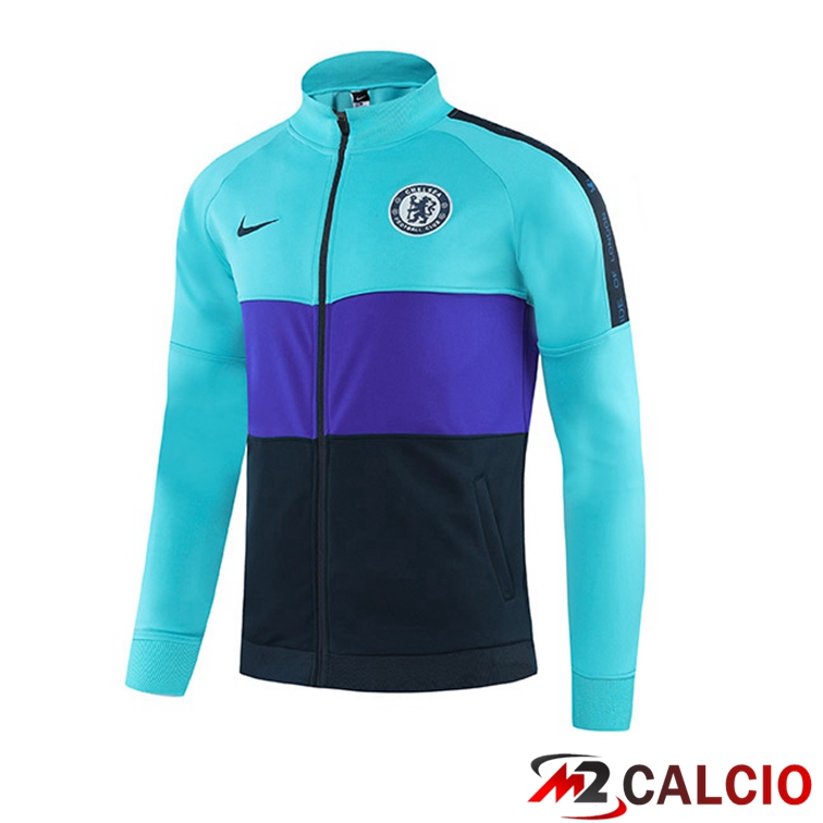 Giacca Calcio FC Chelsea Blu Nero 2021/2022