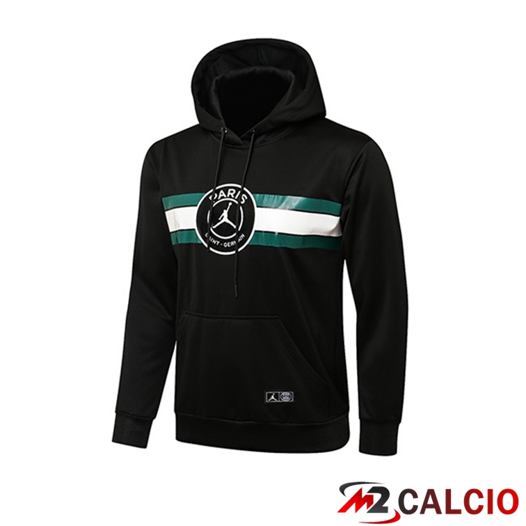 Giacca Con Cappuccio Jordan PSG Nero 2021/2022
