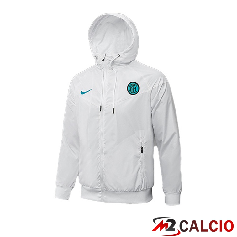 Giacca Con Cappuccio Inter Milan Bianco 2021/2022