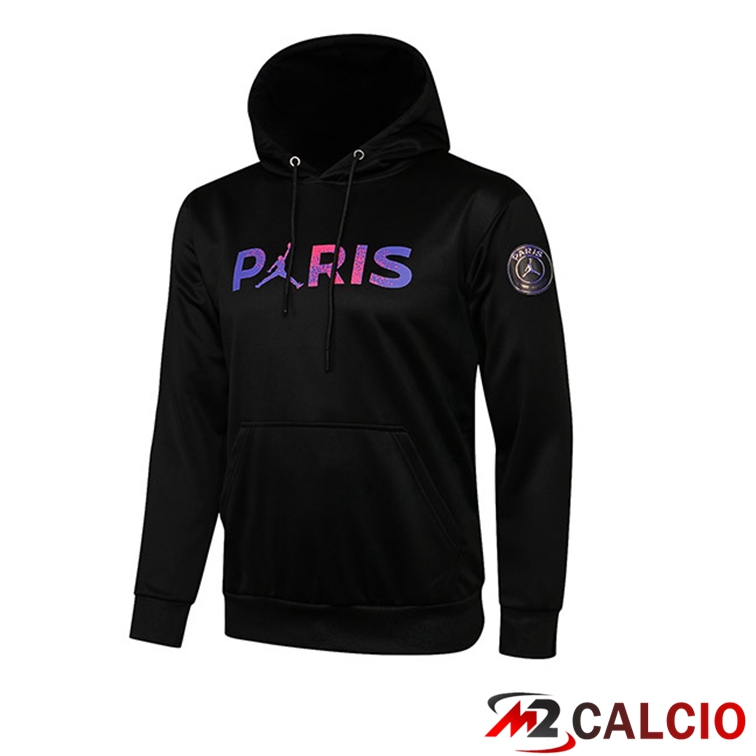 Giacca Con Cappuccio Jordan PSG Nero Viola 2021/2022