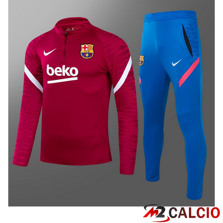 Tuta Calcio Bambino FC Barcellona Rosso 2021/2022