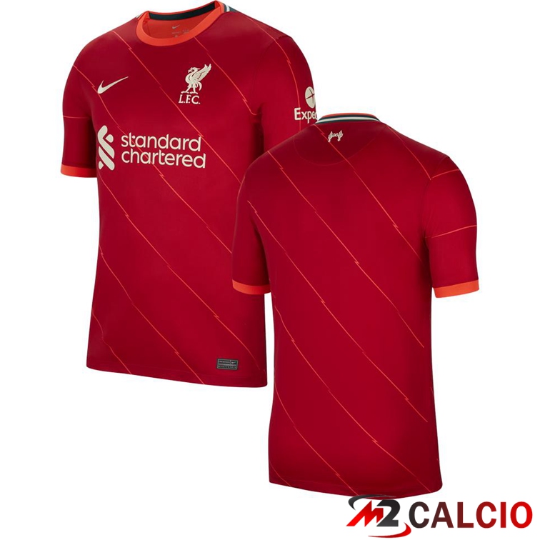 Maglie Calcio FC Liverpool Prima Rosso 2021/2022
