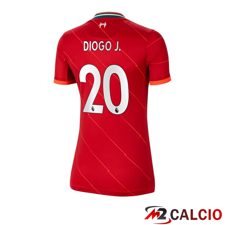 Maglia FC Liverpool (DIOGO J. 20) Donna Prima Rosso 2021/2022