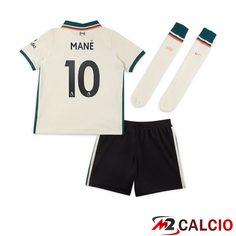 Maglia FC Liverpool (MANE 10) Bambino Seconda Bronzer 2021/2022