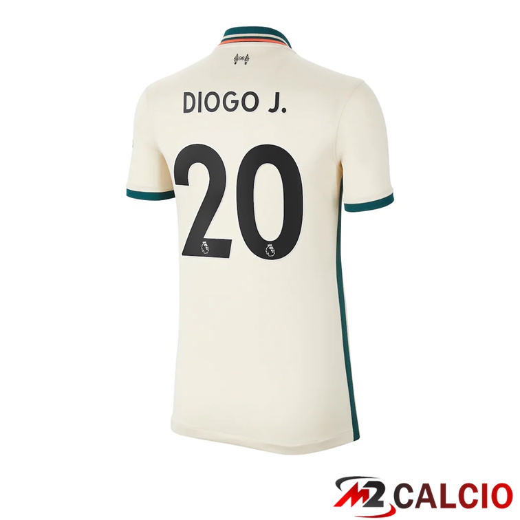 Maglia FC Liverpool (DIOGO J. 20) Donna Seconda Bronzer 2021/2022