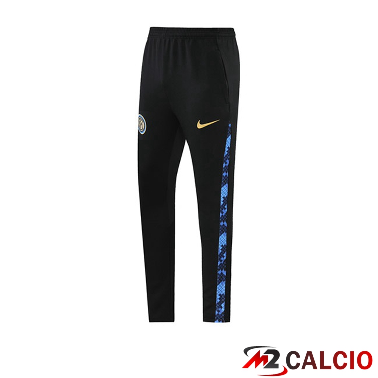 Pantaloni Da Training Inter Milan Nero Blu 2021/2022