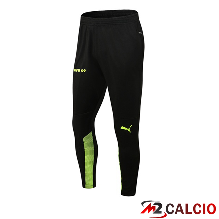 Pantaloni Da Training Dortmund Nero Verde 2021/2022