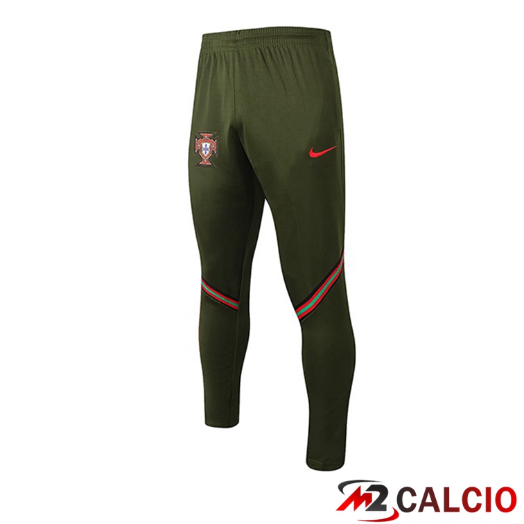 Pantaloni Da Training Portogallo Verde 2021/2022