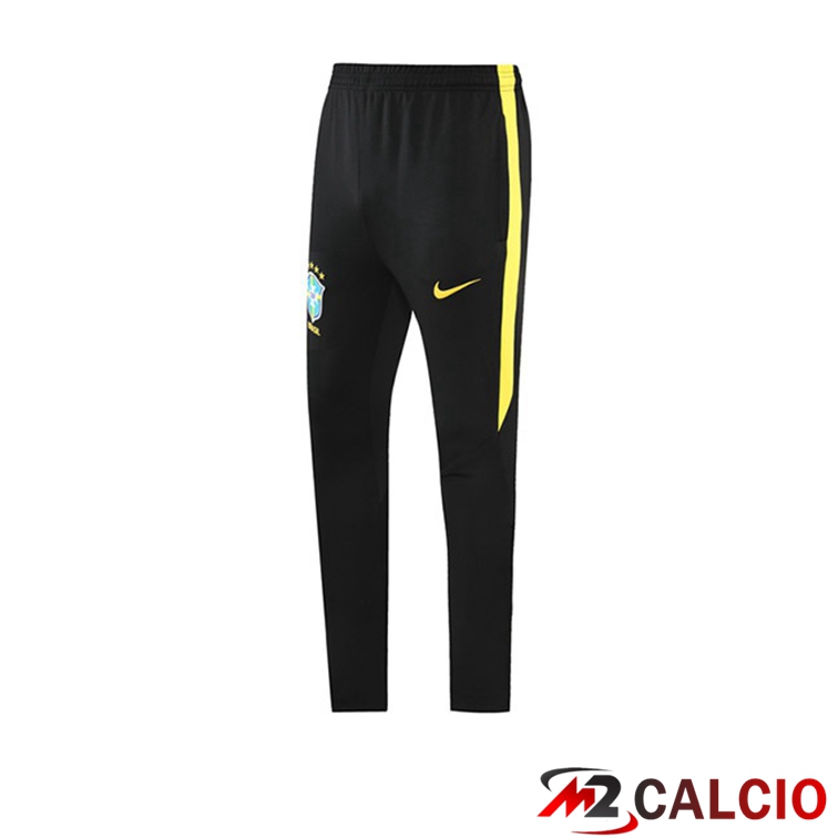 Pantaloni Da Training Brasile Nero Giallo 2021/2022