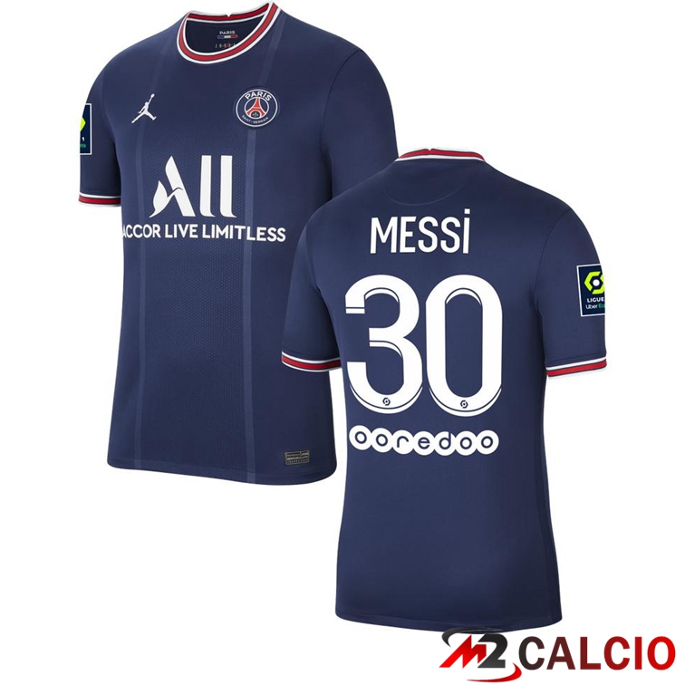 Maglia Paris PSG (MESSI 30) Prima Blu 2021/2022