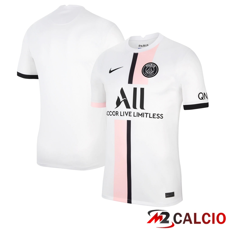 Maglia Paris PSG Seconda Stadium x Jordan Bianco 2021/2022