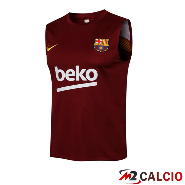 Canotta Calcio FC Barcellona Rosso 2021/2022