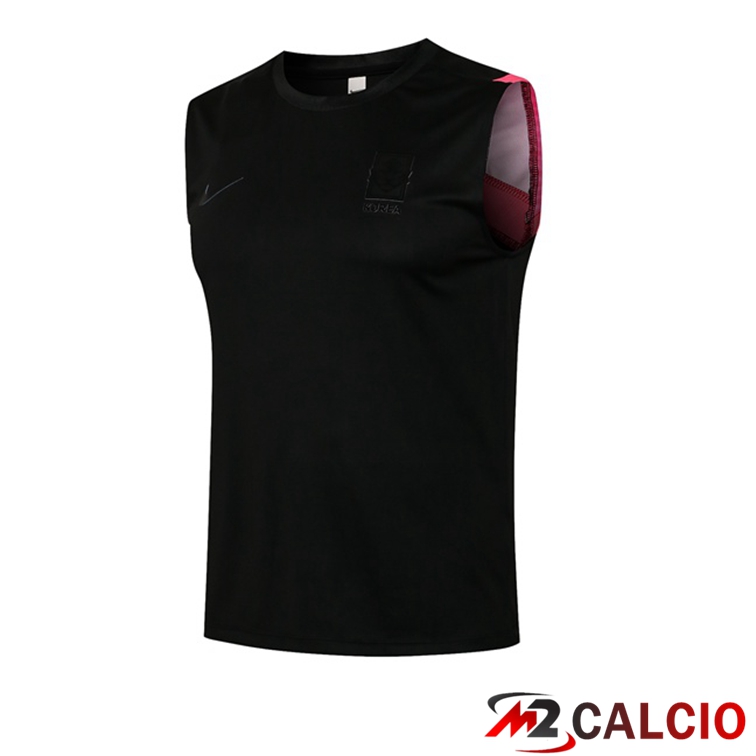 Canotta Calcio Corea Nero 2021/2022