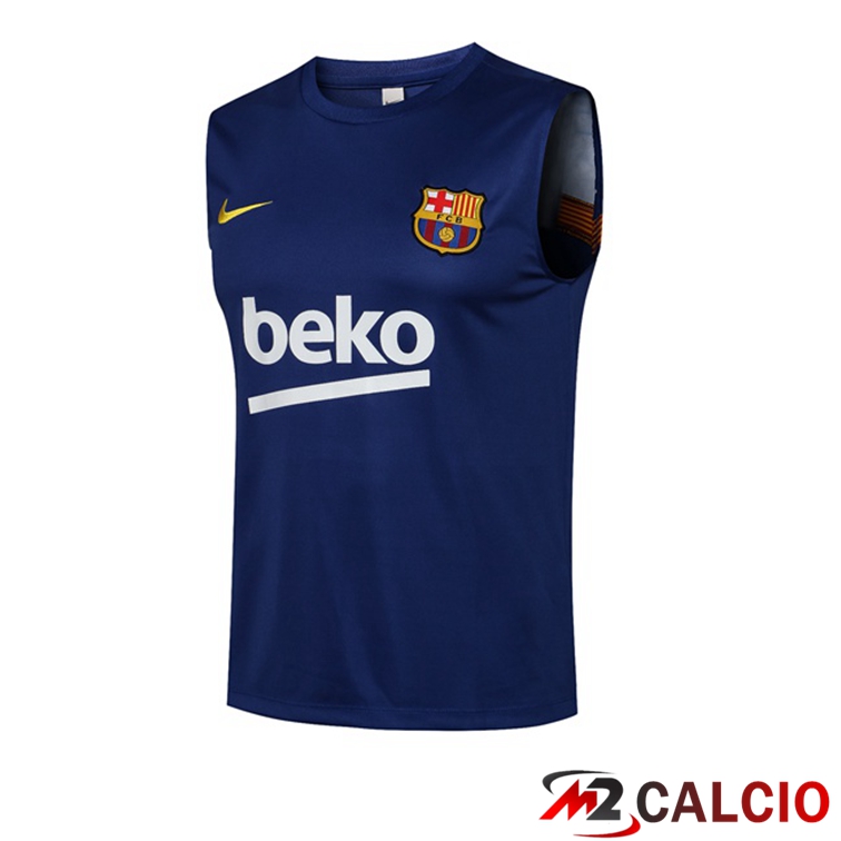Canotta Calcio FC Barcellona Blu 2021/2022