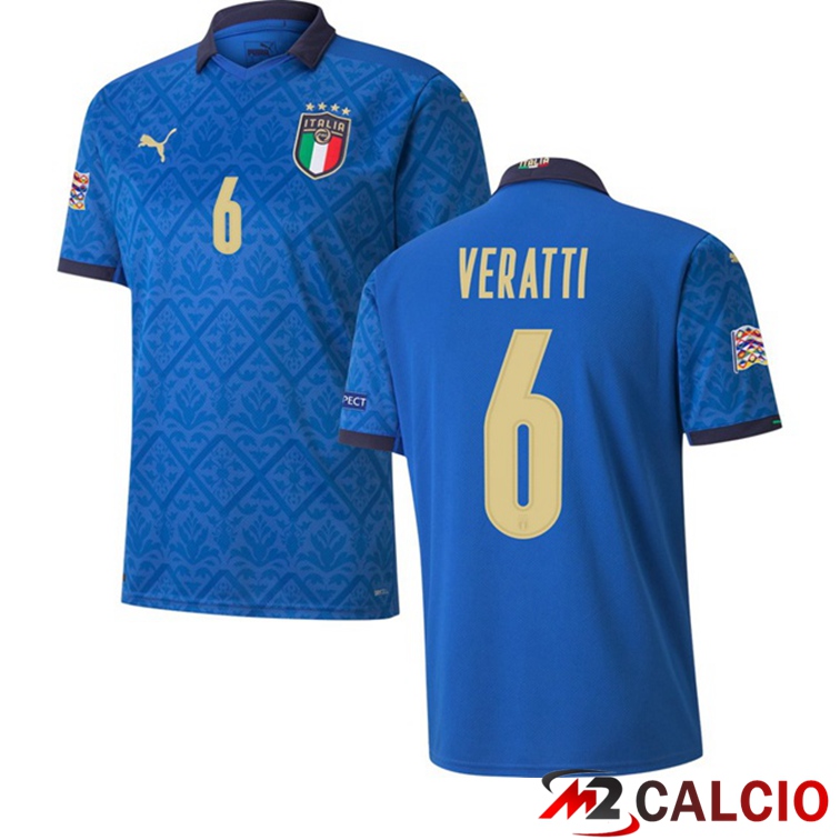 Maglia Nazionale Italia (VERATTI 6) Prima 2020/2021