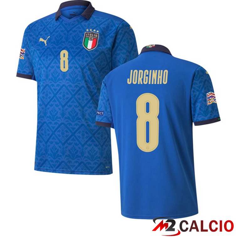 Maglia Nazionale Italia (JORGINHO 8) Prima 2020/2021