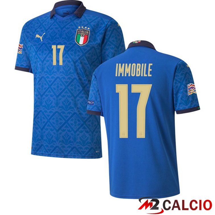 Maglia Nazionale Italia (IMMOBILE 17) Prima 2020/2021