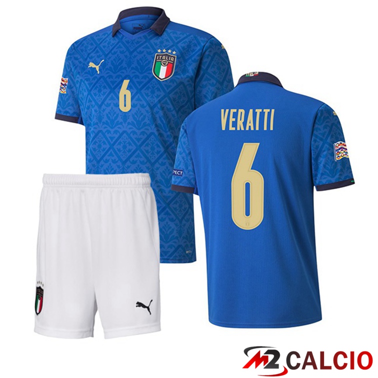 Maglia Nazionale Italia (VERATTI 6) Bambino Prima 2020/2021