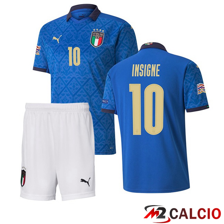 Maglia Nazionale Italia (INSIGNE 10) Bambino Prima 2020/2021