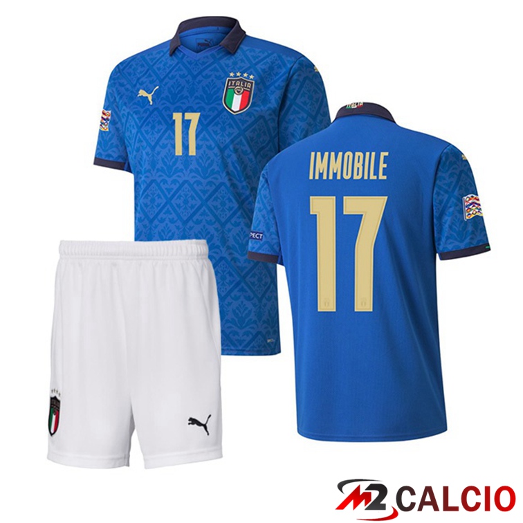 Maglia Nazionale Italia (IMMOBILE 17) Bambino Prima 2020/2021