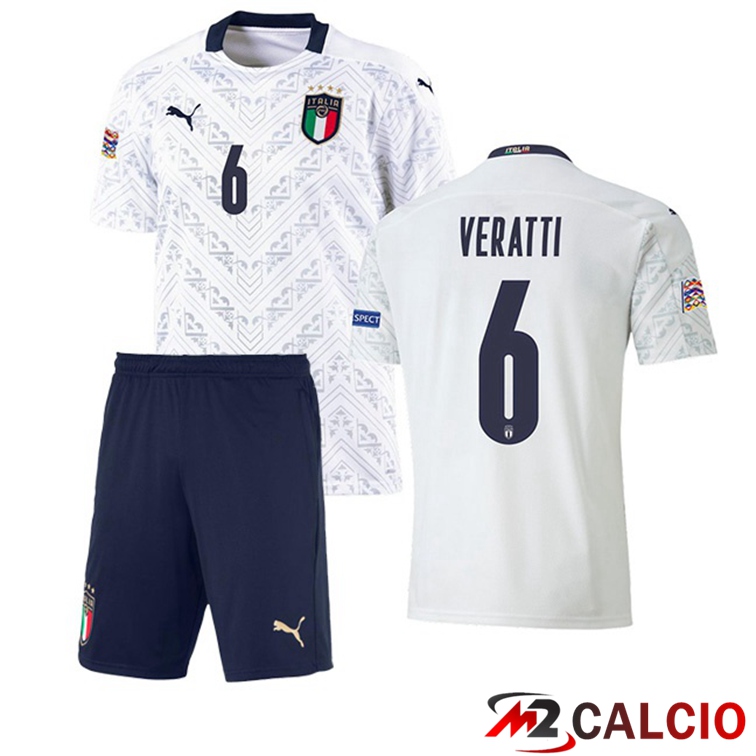 Maglia Nazionale Italia (VERATTI 6) Bambino Seconda 2020/2021
