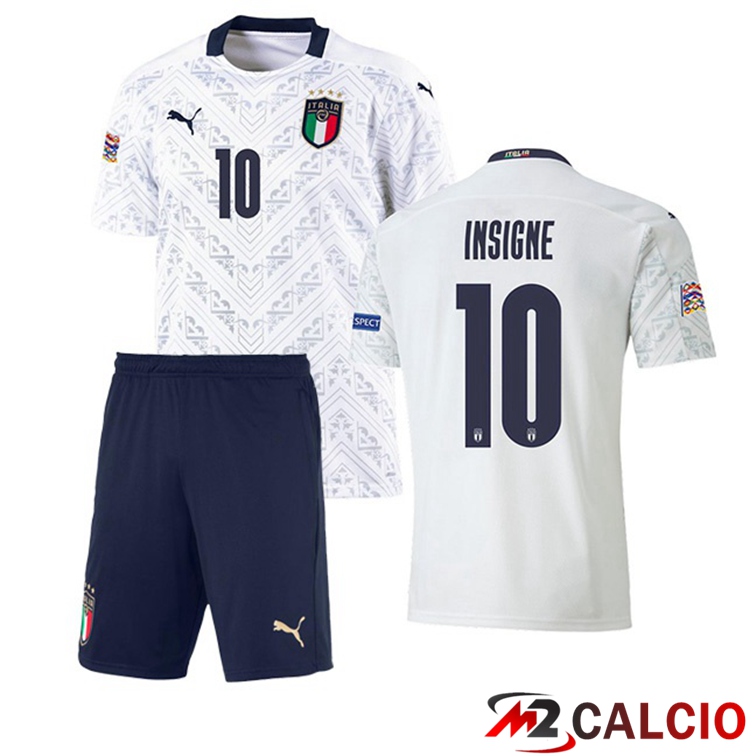 Maglia Nazionale Italia (INSIGNE 10) Bambino Seconda 2020/2021