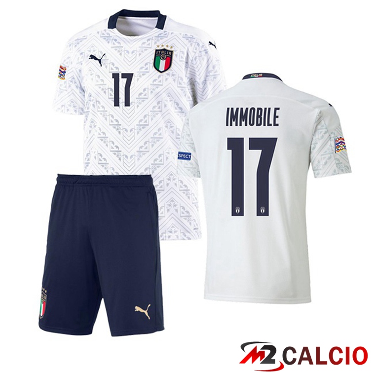 Maglia Nazionale Italia (IMMOBILE 17) Bambino Seconda 2020/2021