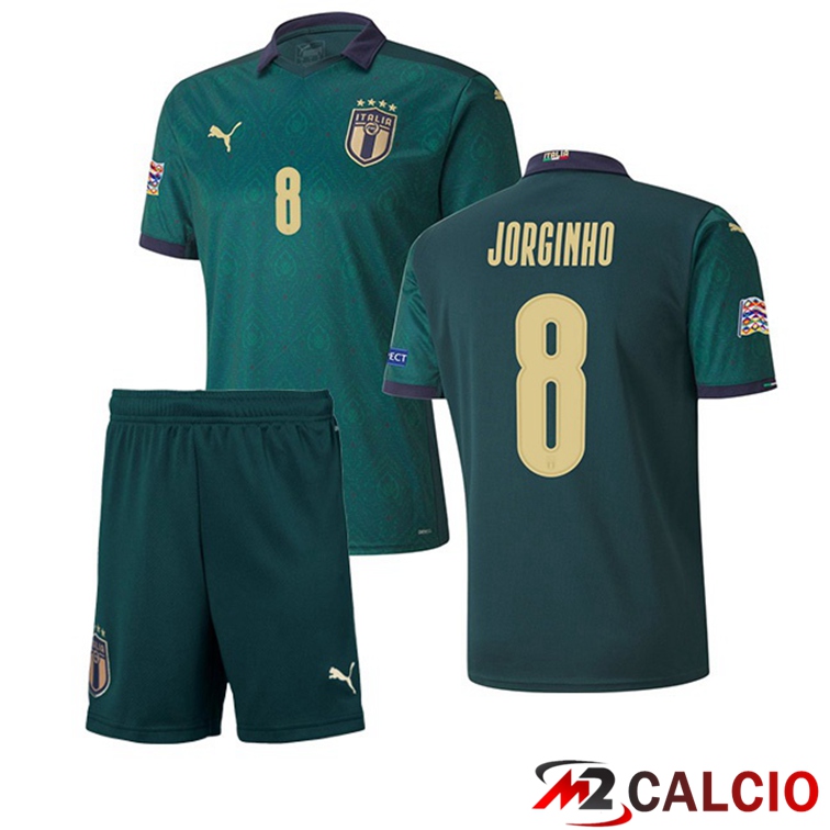 Maglia Nazionale Italia (JORGINHO 8) Bambino Terza 2020/2021