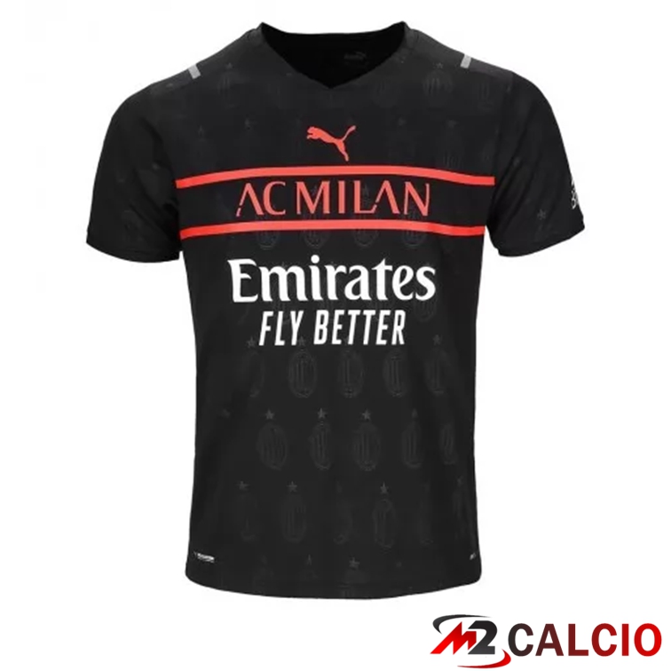 Maglie Calcio AC Milan Terza Nero 2021/2022