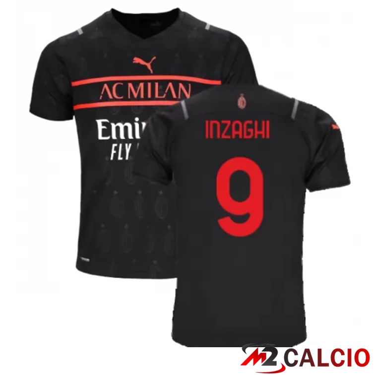 Maglia AC Milan（GIROUD 9）Terza Nero 2021/2022