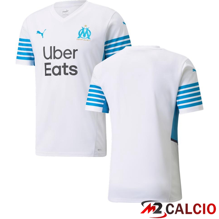 Maglia Olympique Marsiglia Prima Bianco/Blu 2021/2022