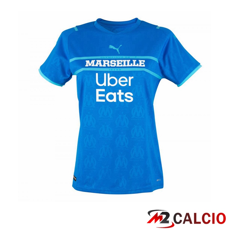 Maglia Olympique Marsiglia Donna Terza Blu Navy 2021/2022