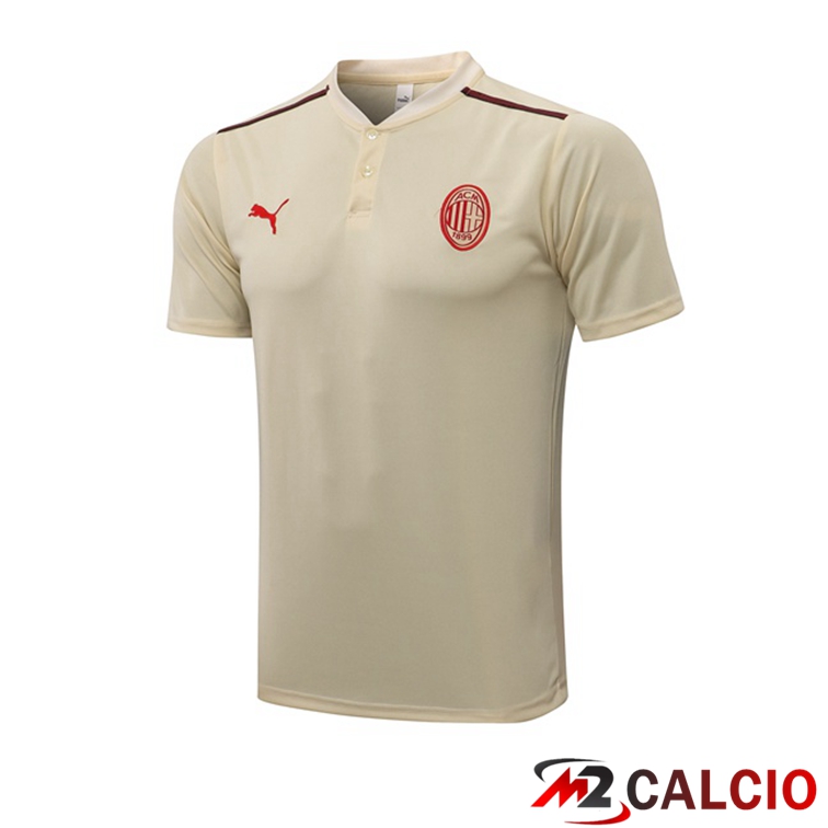 Maglia Polo AC Milan Giallo 2021/2022