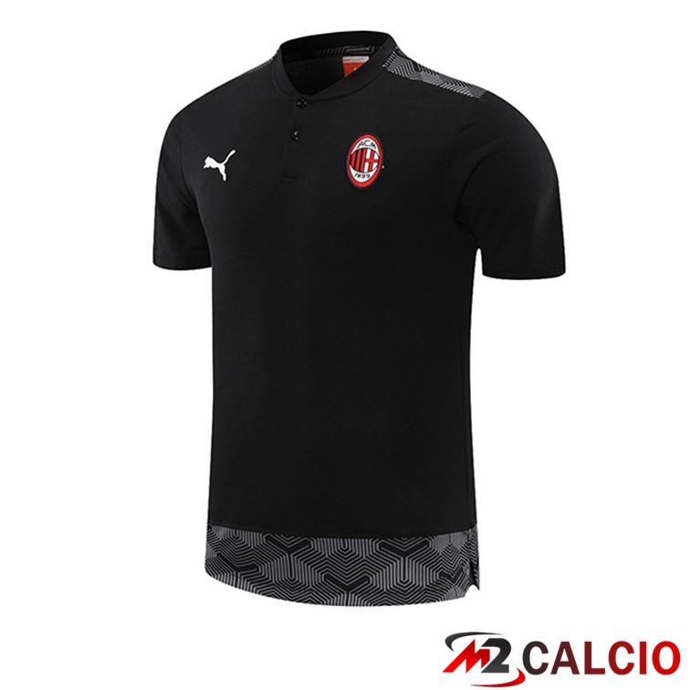 Maglia Polo AC Milan Nero 2021/2022