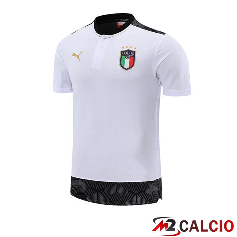 Maglia Polo Italia Bianco 2021/2022