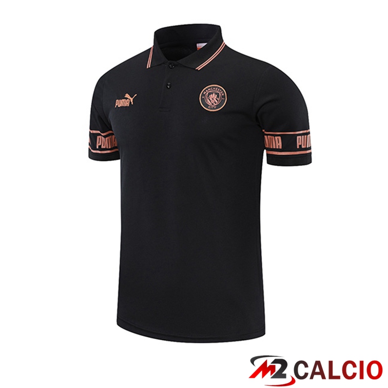 Maglia Polo Manchester City Nero 2021/2022