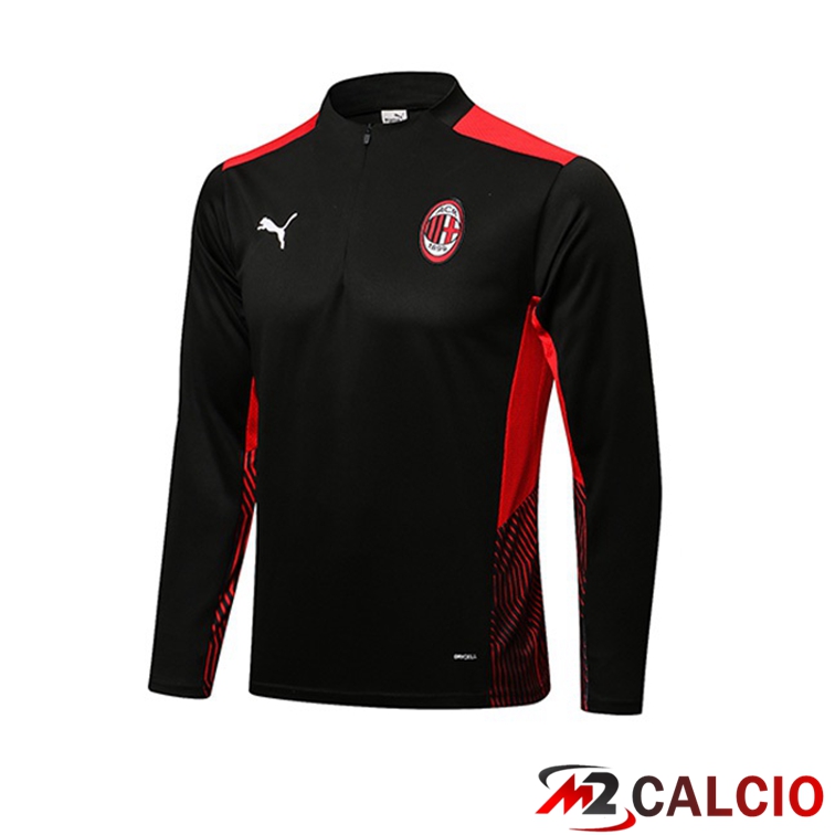 Felpa Allenamento AC Milan Nero 2021/2022