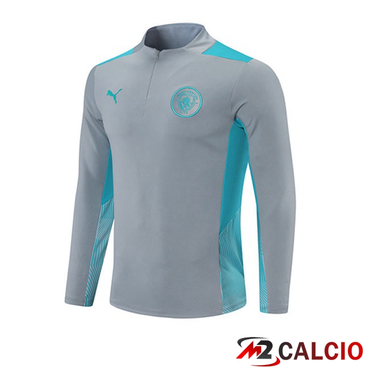 Felpa Allenamento Manchester City Grigio 2021/2022