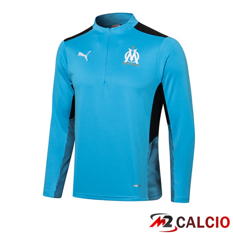 Felpa Allenamento Marsiglia OM Blu 2021/2022