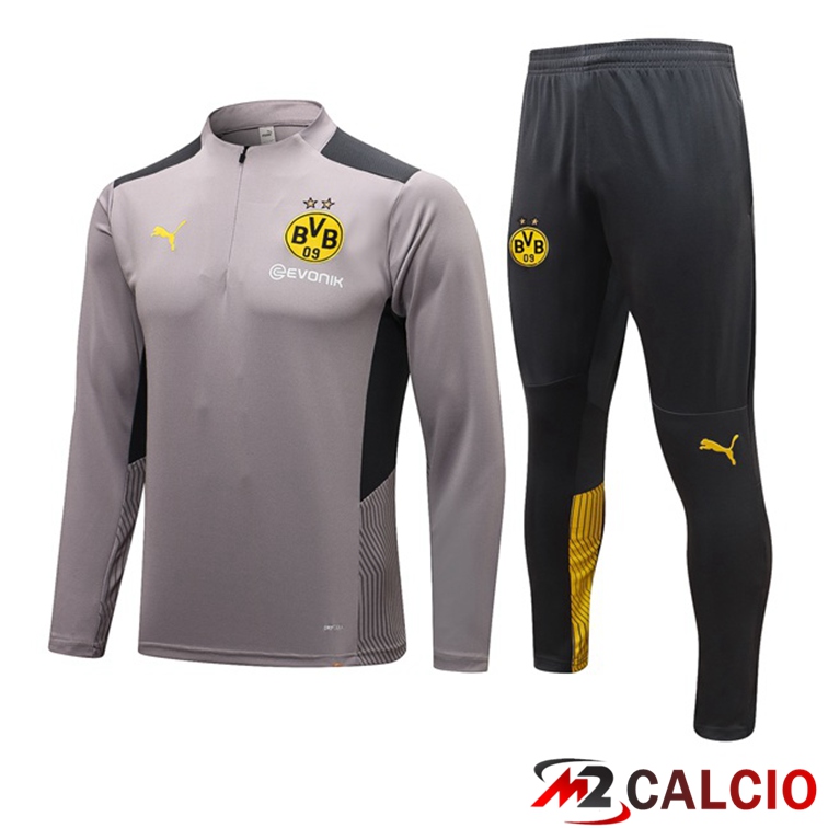 Insieme Tuta Calcio Dortmund Grigio 2021/2022