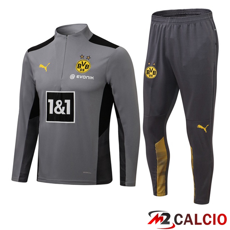 Insieme Tuta Calcio Dortmund Grigio 2021/2022