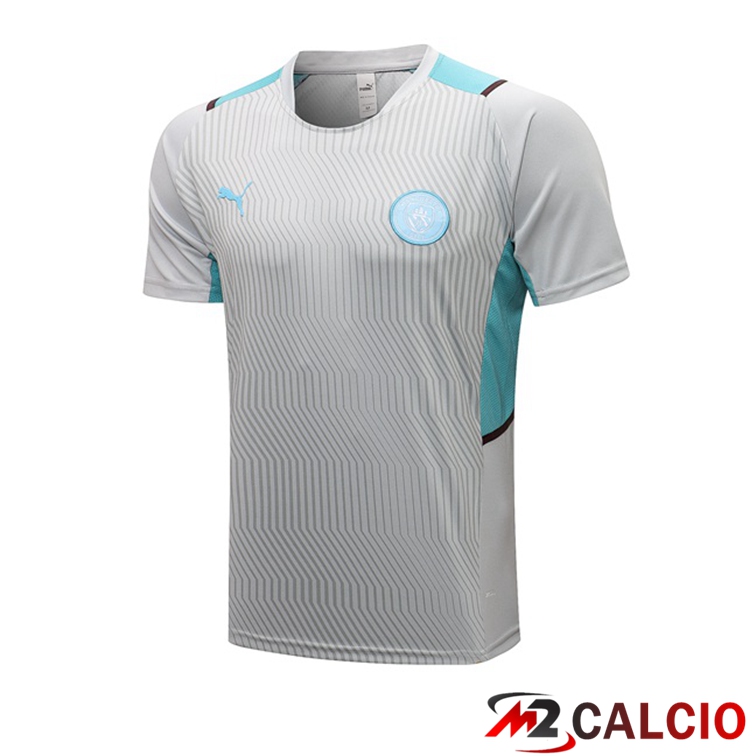 Maglia Allenamento Manchester City Grigio 2021/2022