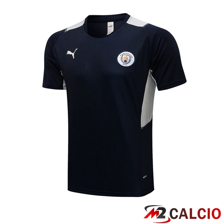 Maglia Allenamento Manchester City Blu Reale 2021/2022