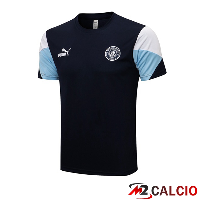 Maglia Allenamento Manchester City Blu Reale 2021/2022