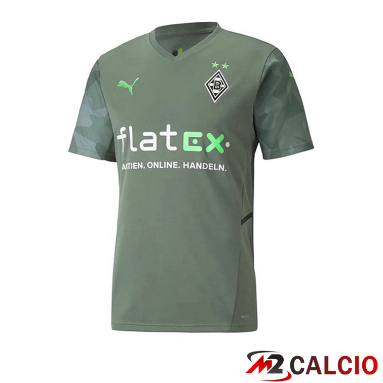 Maglia Monchengladbach Seconda Verde 2021/22