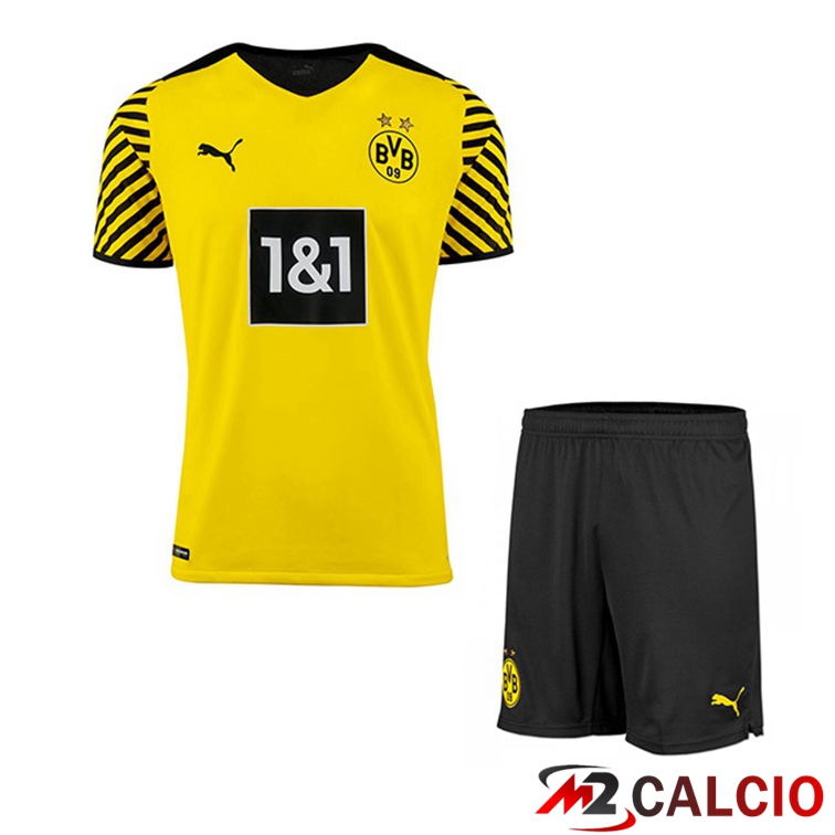 Maglia Dortmund Bambino Prima Giallo 2021/22