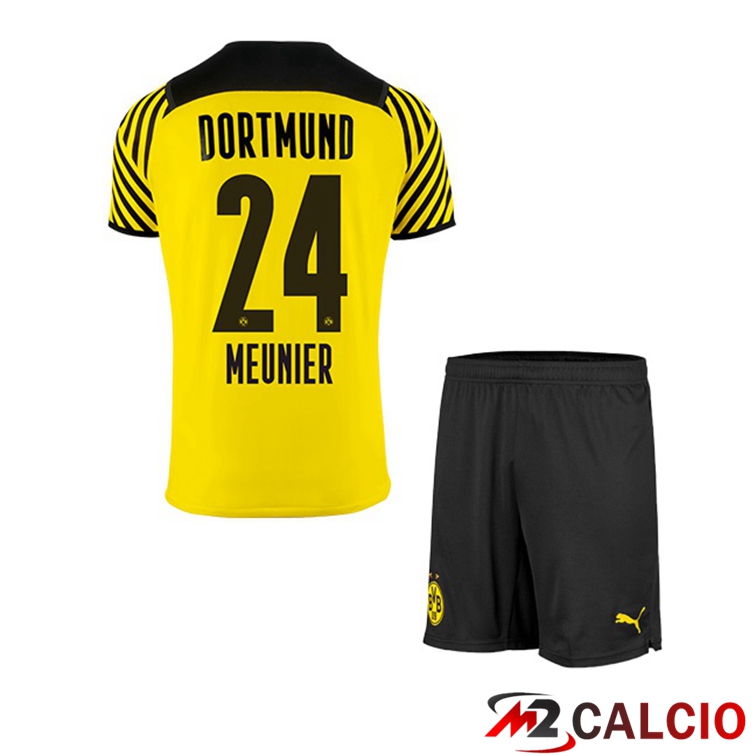 Maglia Dortmund (Meunier 24) Bambino Prima Giallo 2021/22