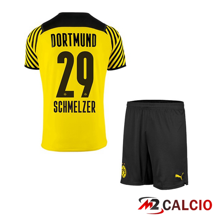 Maglia Dortmund (Schmelzer 29) Bambino Prima Giallo 2021/22