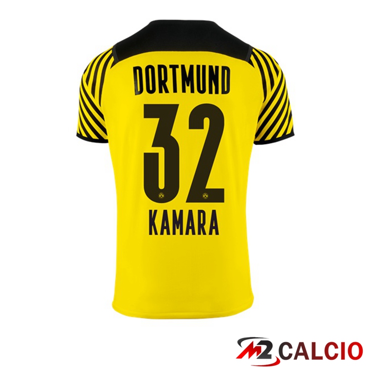Maglia Dortmund (Kamara 32) Donna Prima Giallo 2021/22