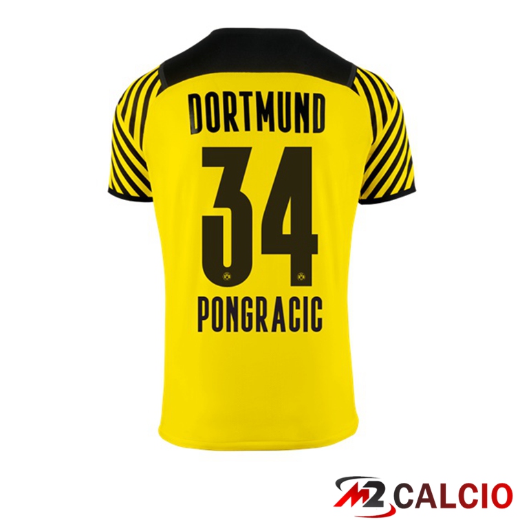 Maglia Dortmund (Pongracic 34) Donna Prima Giallo 2021/22